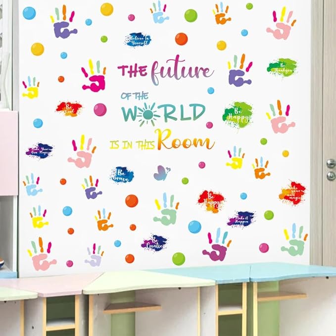 Inspirational Wall Art, Motivational Wall Decals, Classroom Decals, Office Decor Removable Peel and Stick for Office, School, Classroom, Home or Nursery Decor