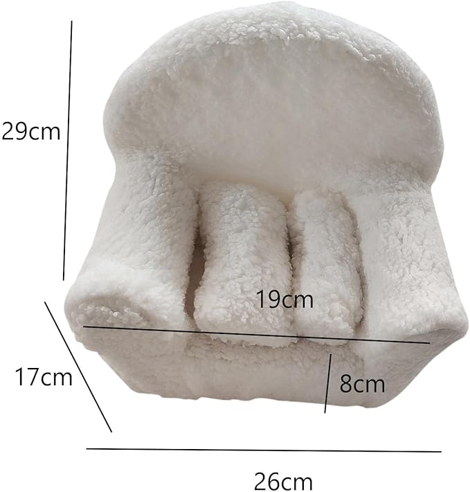 Photography Prop Couch Posing Figure Mini Sofa for Baby Shower Commemoration Birthday Party
