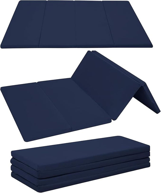 MeMoreCool Kids Floor Futon Mattress, Play Mat Muscle Mat Large 6x4 FT, Thicken Foam Tatami Mattress for Children Play Area, Foldable Sleeping Crawling Pad for Playroom