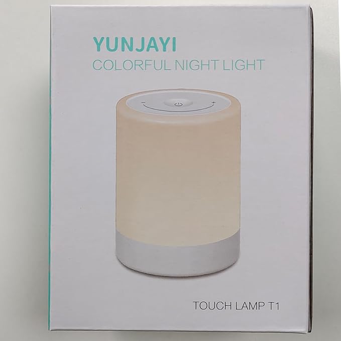 Nursery Night Light for Kids, 256 RGB Color Changing & Warm White Touch Bedside Lamp Wireless, 2200mAh USB Rechargeable LED Small Table Lamps for Bedroom, Dimmable Nursery Lamp with Memory