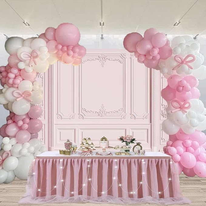Light Pink Empty Room Wall Photography Backdrop Classic Interior Wedding Photo Background Girls Birthday Baby Shower Party Decorations Photoshoot Props 10x7ft Fabric