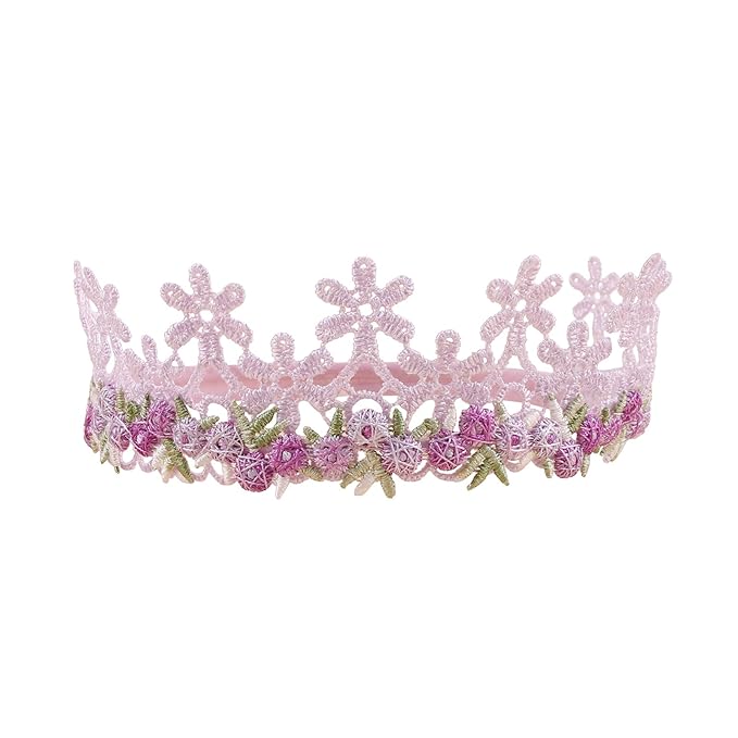 cherrboll Baby Flower Bows Headbands 6pcs Floral Hair Wraps Nylon Hairbands Crown Newborn Infant Toddler Hair Accessories
