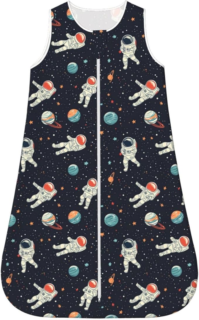 Baby Sleep Sack Sleeveless Sleeping Bag Wearable Blanket Soft Breathable Toddler Sleep Bag Colorful Dinosaur