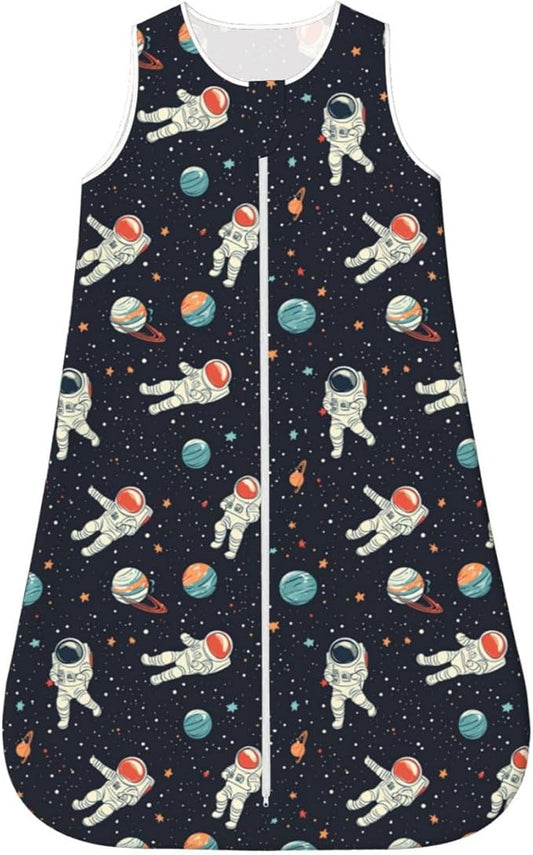 Baby Sleep Sack Sleeveless Sleeping Bag Wearable Blanket Soft Breathable Toddler Sleep Bag Colorful Dinosaur