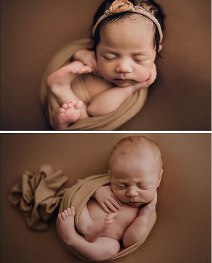 Newborn Photography Props Swaddle Newborn Wraps for Baby Boys Girls Infant Baby Photo Props Shoot Stretch Blanket