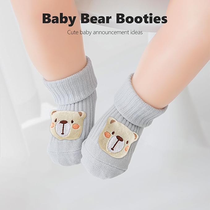 Pregnancy Announcement, Baby Announcements Ideas Set Include Announcement Board, Baby Onesie, Baby Booties, Beanie Hat, Photo Frame and Wood Sign, Baby Coming Soon Announcement Baby Announcement Props