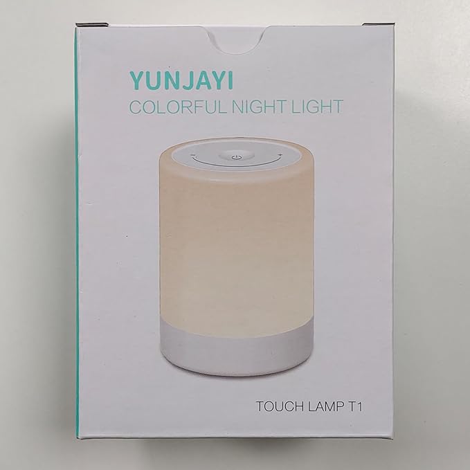 Nursery Night Light for Kids, 256 RGB Color Changing & Warm White Touch Bedside Lamp Wireless, 2200mAh USB Rechargeable LED Small Table Lamps for Bedroom, Dimmable Nursery Lamp with Memory