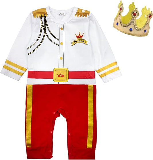 Baby Boys Charming Prince Astronaut Doctor Outfit Newborn Infant Girls Halloween Vampire Bats Cosplay Costumes