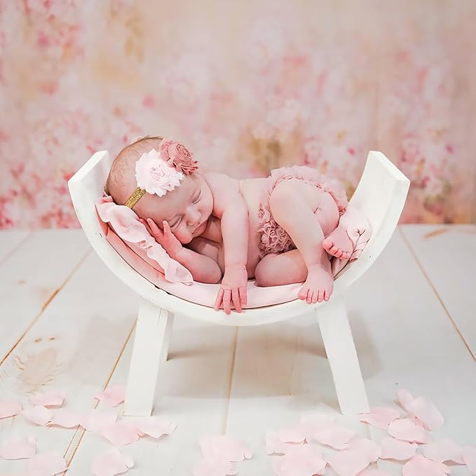 Kate White Wood Flooring Mat Photography Floor Mats Newborn Photography Props Rubber Wooden Floor Wall Backdrop for Photo Studio 5x4ft