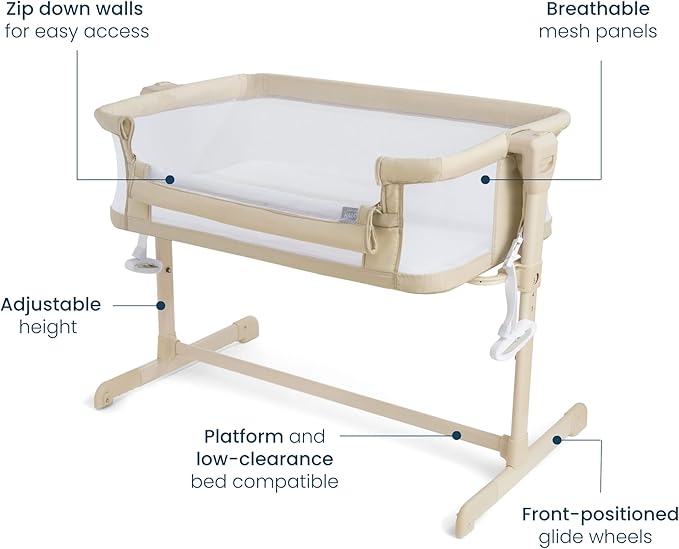 HALO BassiNest 2-in-1 Bedside Sleeper