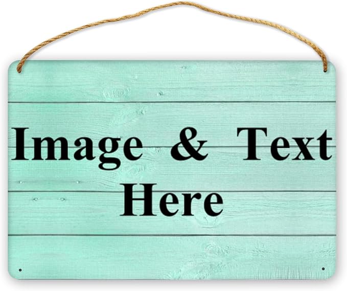 RETEHULO Personalized Custom Decorative Signs Plaques Wooden Hanging Wall Sign, Boys Girls Bedroom Art Wall Decor Custom Name Kids Baby Nursery Plaque