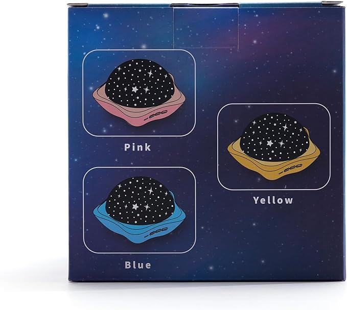 One Fire Night Light for Kids Gifts, 6 Films+78 Lighting Modes Ceiling Star Projector, Rechargeable Night Light Projector,360°Rotion Star Lights for Bedroom Decor,Sensory Toys for Baby Christmas Gifts