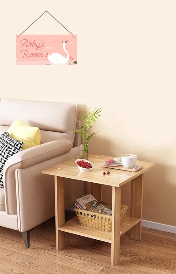 Personalized Swan Queen Sign For Girls Room Bedroom Custom Name Cute Animal Theme Kids Toddler Baby Nursery Door Plaque Pink Wall Art Decor For Little Man Cave