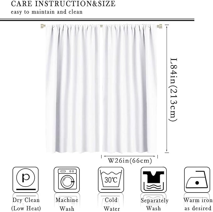 Animals Curtains Colorful Forest Cartoon Cute Zebra Tiger Elephant for Kids Boys Girls Nursery Bedroom Living Room Blackout Rod Pocket Decoration Window Drapes 2 Panels W26xL84in