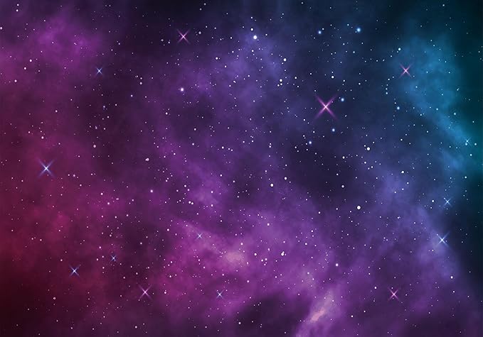 Space Galaxy Wallpaper Night Sky and Stars Wall Mural for Ceiling Living Room Bedroom Bathroom