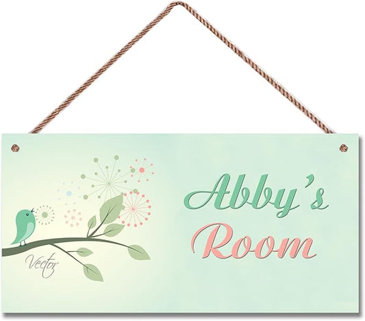SLWEJQHA Personalized Sign Bird Room Décor For Little Man Cave, Tree Art Print Space Wall Art Décor For Boys Room Decorations, Singing Bird Picture Posters For Kids Bedroom Nursery Décor