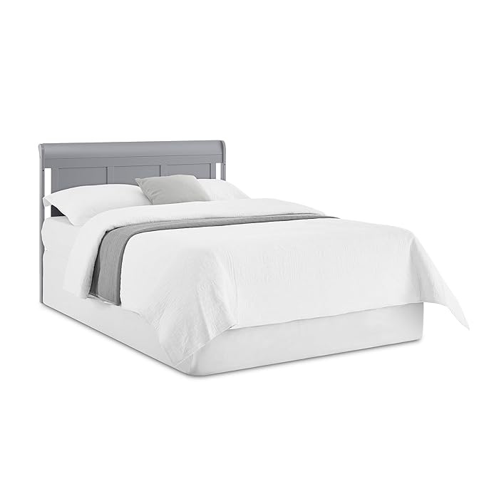Delta Children Simmons Kids Carter 6-in-1 Convertible Crib - Greenguard Gold Certified, Grey