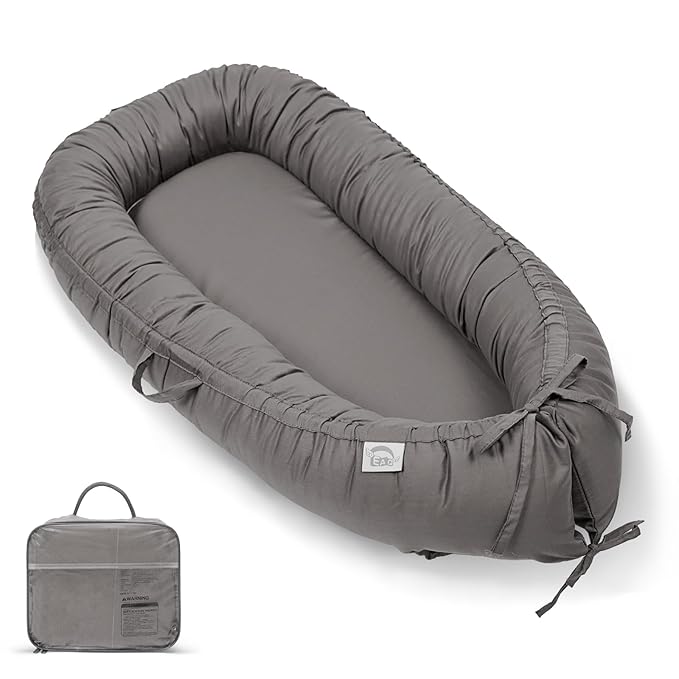Baby Lounger, Infant Lounger for Newborn,Portable Baby Nest Cover Breathable & Soft, Newborn Essentials