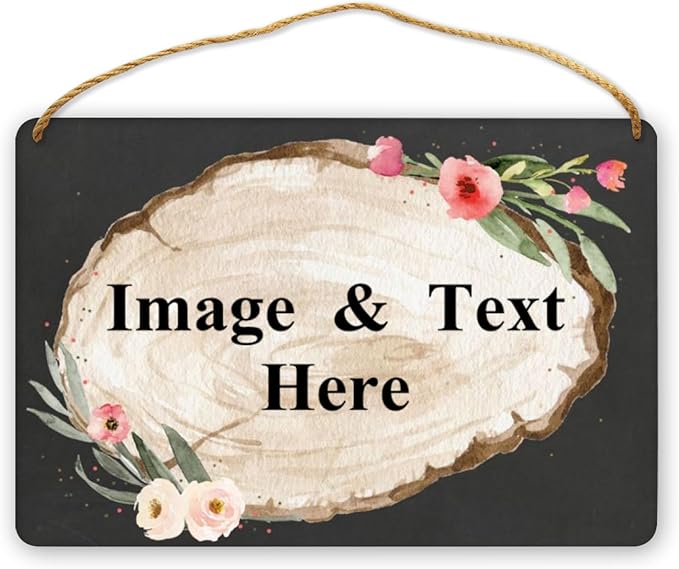 RETEHULO Personalized Custom Decorative Signs Plaques Wooden Hanging Wall Sign, Boys Girls Bedroom Art Wall Decor Custom Name Kids Baby Nursery Plaque