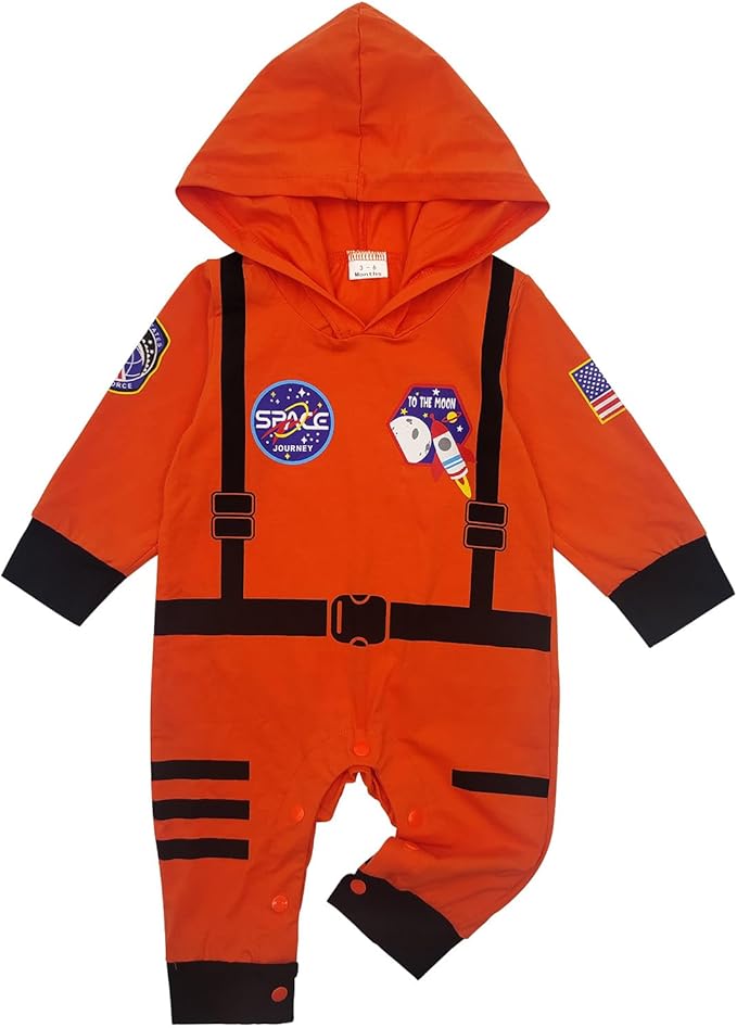 Baby Boys Charming Prince Astronaut Doctor Outfit Newborn Infant Girls Halloween Vampire Bats Cosplay Costumes