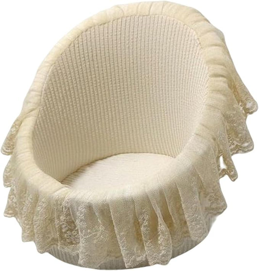 Almencla Mini Posing Sofa Baby Girls Boys Shooting Couch Small Sofa Photo Studio Photo Shooting Chair Seat Photography Props, A