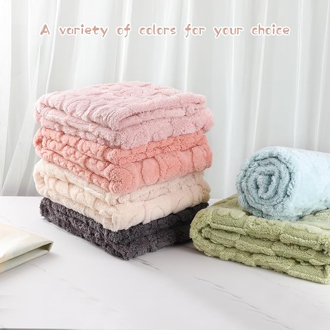 4 Pcs Baby Blankets for Boys Soft Toddler Small Blanket for Daycare, Fleece Kid Mini Blanket for Crib Baby Shower, 3040, Grey