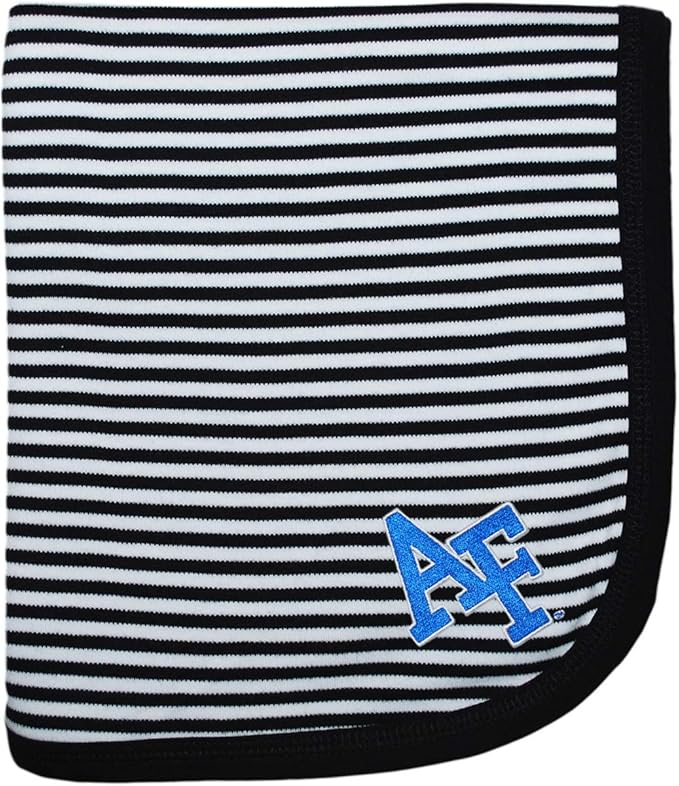 Creative Knitwear United States Air Force Academy Falcons Striped Baby and Toddler Blanket