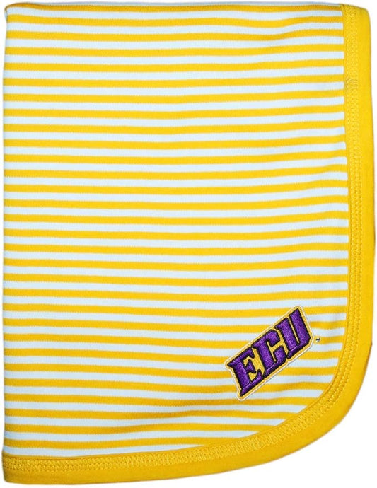 Creative Knitwear East Carolina ECU Striped Baby and Toddler Blanket