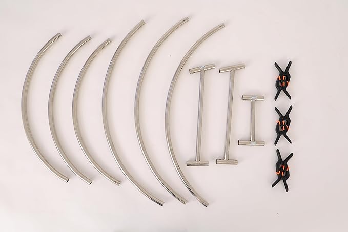 Kate Newborn Photography Props Stainless Steel Stand with 6 Clamps for Baby Photoshoot