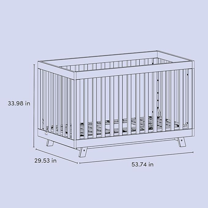 Storkcraft Beckett Convertible Crib (Black) – Converts from Baby Crib to Toddler Bed and Daybed, Fits Standard Full-Size Crib Mattress, Adjustable Mattress Support Base