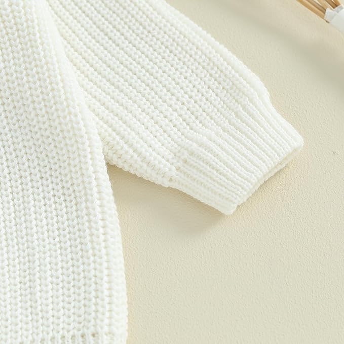 Newborn Baby Boy Girl Knit Sweater Cardigan Winter Warm Button Down Sweatshirt Top Outfit Cute Infant Fall Clothes