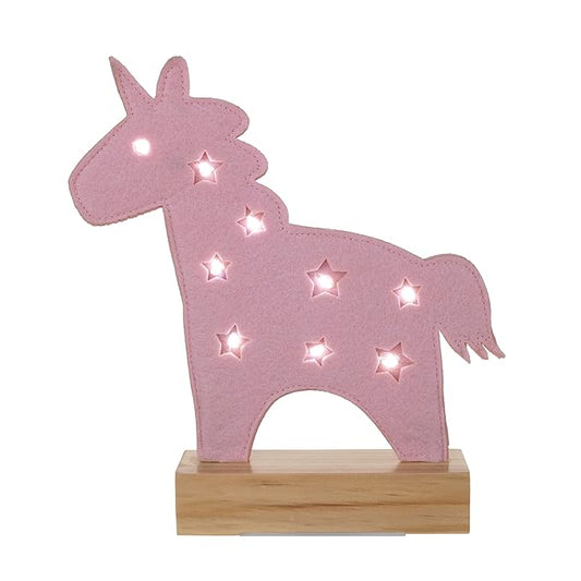 NoJo Little Love Pink Unicorn Lighted Nursery Décor