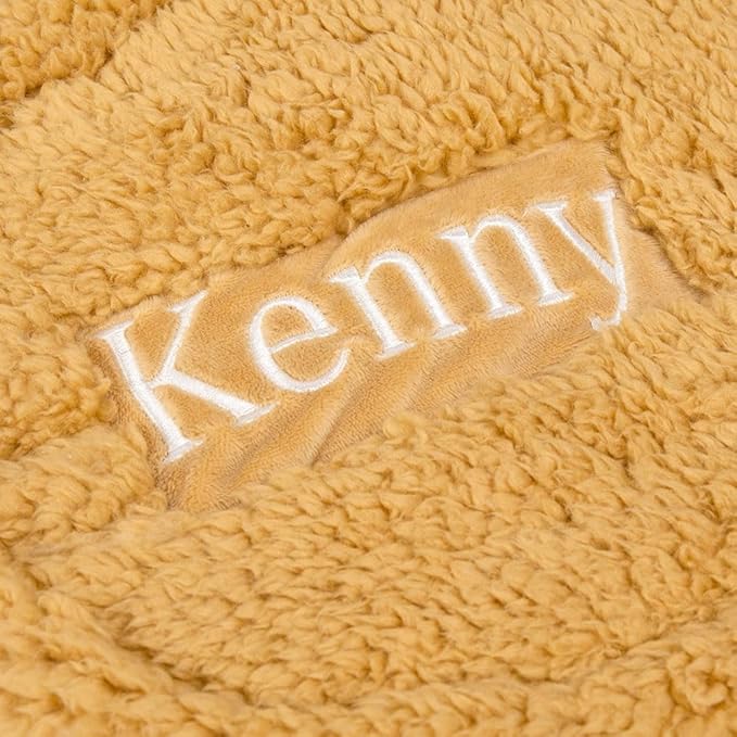Custom Baby Swaddle Blanket Embroidery Personalized Name Boys Girls Sleep Sack for Infant Cute Bunny Baby Essentials Gift for Newborn