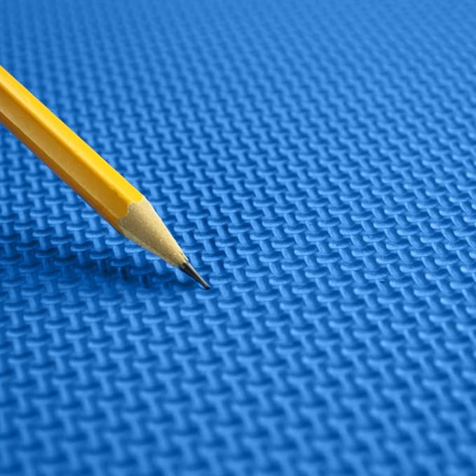 Flooring Inc's 1/2" Soft Non-Toxic Baby Play Mat, Toddler Playmat, Colorful Puzzle PlayMat, Floor Mats for Kids & Babies, EVA Foam Interlocking Tiles for Nursery & Playroom | Blue, 20 Tiles, 80 Sq/Ft
