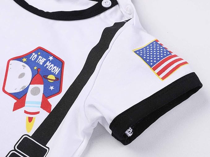 Baby Boys Charming Prince Astronaut Doctor Outfit Newborn Infant Girls Halloween Vampire Bats Cosplay Costumes