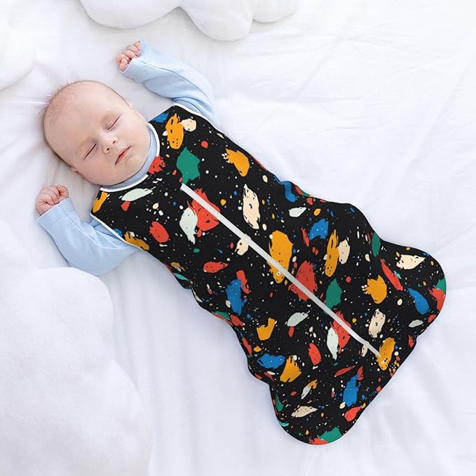 Baby Sleep Sack Sleeveless Sleeping Bag Wearable Blanket Soft Breathable Toddler Sleep Bag Colorful Dinosaur