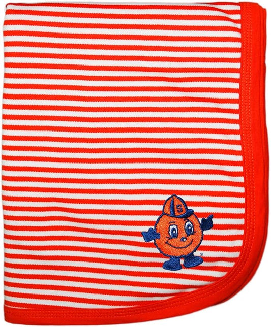 Creative Knitwear Syracuse University Otto Striped Baby and Toddler Blanket