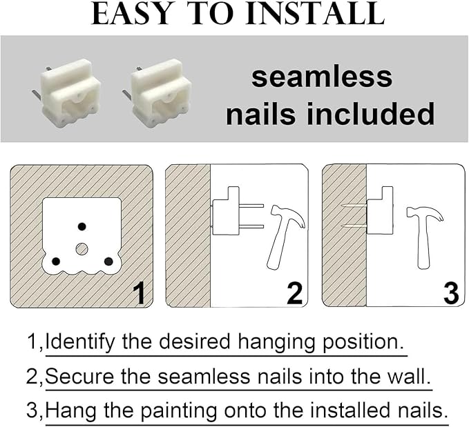 OIQArtOIQ Vintage Wildflowers Landscape Wall Art Framed Floral Natural Scenery Oil Painting Canvas Prints Country Farmhouse Fall Decor Pictures Kitchen Bedroom Living Room Bathroom
