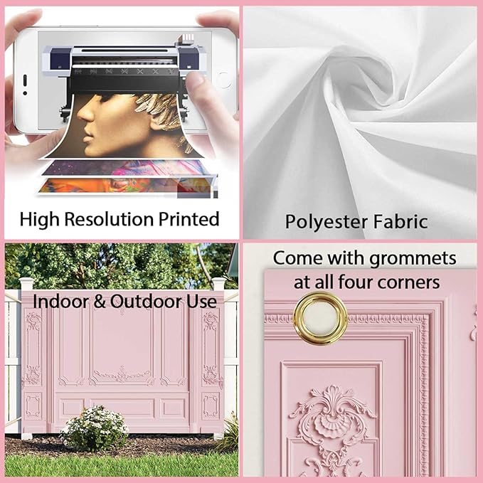 Light Pink Empty Room Wall Photography Backdrop Classic Interior Wedding Photo Background Girls Birthday Baby Shower Party Decorations Photoshoot Props 7x5ft Fabric