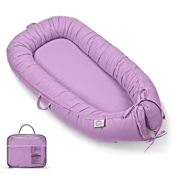 Baby Lounger, Infant Lounger for Newborn,Portable Baby Nest Cover Breathable & Soft, Newborn Essentials
