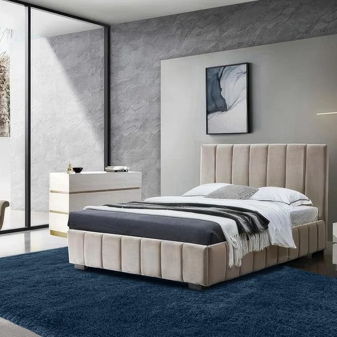 Area Rug 10x14 for Living Room: Large Shag Rug Navy Blue for Living Room - Area Rug 10 x 14 Modern Indoor Soft Shaggy Fuzzy Floor Carpet.(Navy Blue/10x 14 Feet)