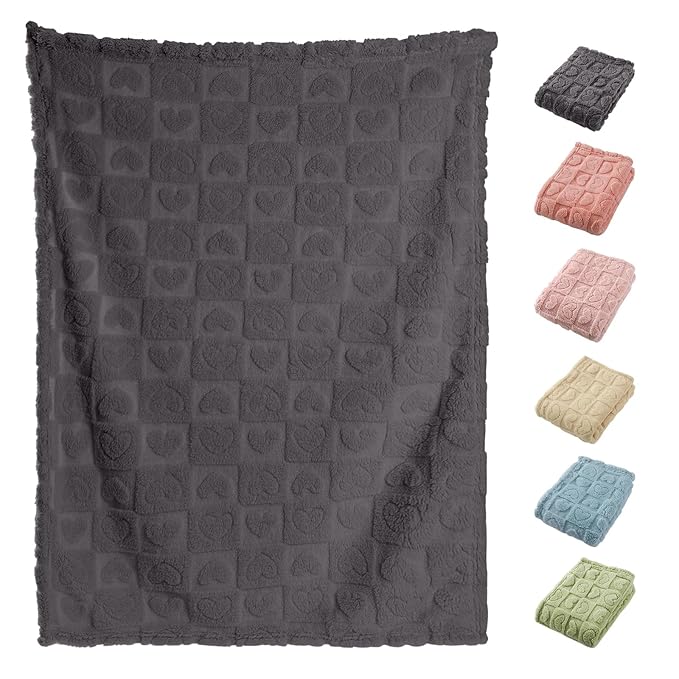 4 Pcs Baby Blankets for Boys Soft Toddler Small Blanket for Daycare, Fleece Kid Mini Blanket for Crib Baby Shower, 3040, Grey