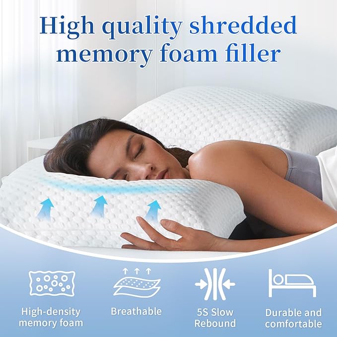 Bean Bag Filler, 60lbs Shredded Memory Foam Filling, Soft Pillow Stuffing Bean Bag Refill Foam for Couch, Cushion, Stuffed Animals, Dog Bed, Arts Crafts