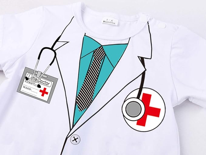 Baby Boys Charming Prince Astronaut Doctor Outfit Newborn Infant Girls Halloween Vampire Bats Cosplay Costumes