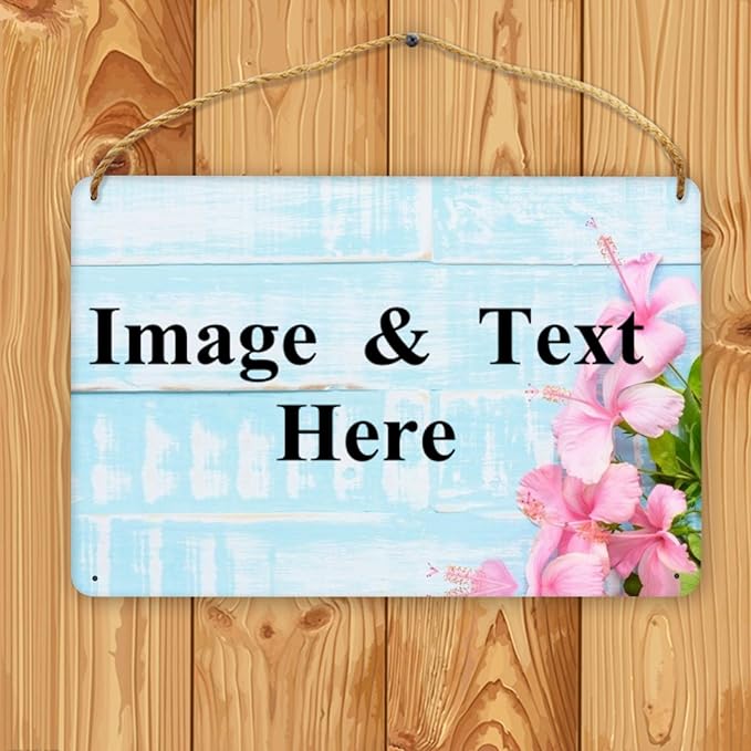 RETEHULO Personalized Custom Decorative Signs Plaques Wooden Hanging Wall Sign, Boys Girls Bedroom Art Wall Decor Custom Name Kids Baby Nursery Plaque