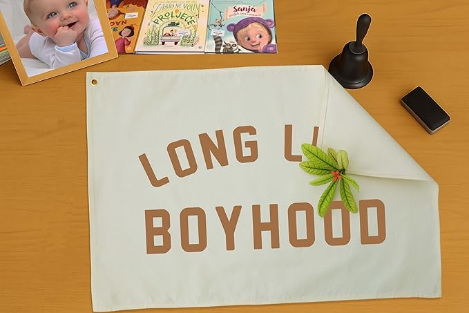 Long Live Boyhood Canvas Banner-Nursery Hanging Rectangular Poster Flag Sign Art for Baby Kids Boy,Nursery Playroom Boyroom Babyroom Decoration,Christmas Gift Idea for Boys 28.5"L x 20"W