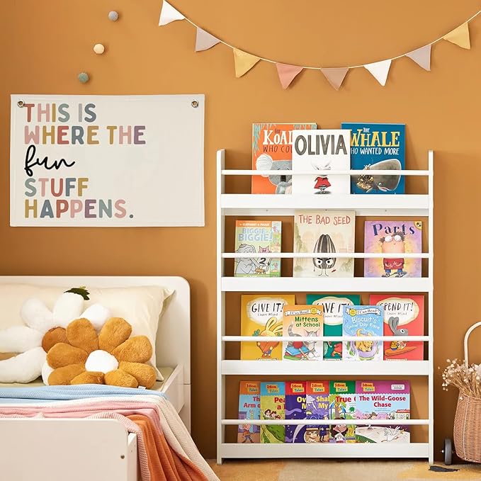 Boho Classroom Decor,Playroom Homeschool Kindergarten Door Decor，This is Where The Fun Stuff Happens, Nursery Kidroom Decor Banner Wall Hanging Flag,Classroom Must Haves Decorations，30x20,