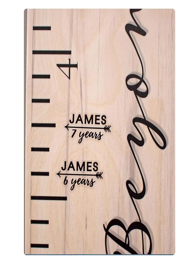 Vinyl Markers for Kids Growth Chart Ruler (K-080B) by Back40Life
