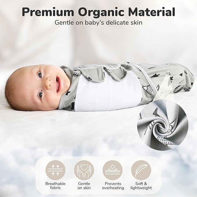 Mama Cheetah Baby Swaddle Blanket with Zipper, Newborn Swaddle Sack, Baby Swaddles Sleep Sack 0-3 Months, Baby Swaddle Wrap for Baby Boy & Baby Girl, 3-Pack