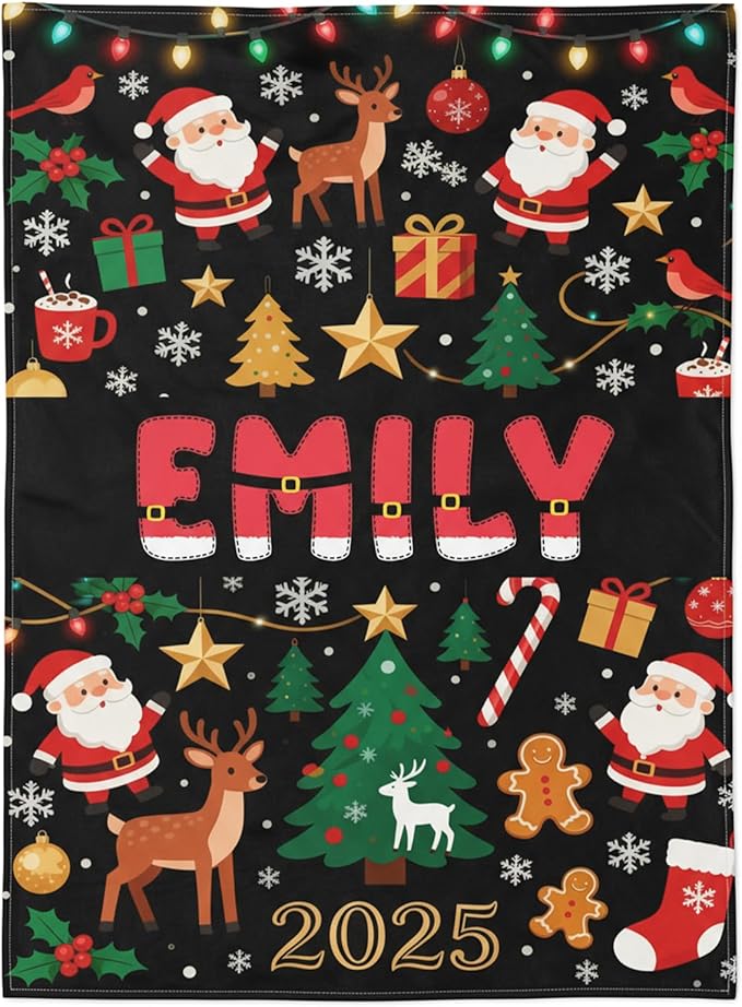 Personalized Baby Blanket, Custom Baby Blanket for Boys & Girls, Baby Blanket with Name, Baby Shower, Easter, Christmas, Birthday Newborn & Toddler Gifts, Baby Gifts